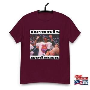 Nba Graphic Tee Dennis Rodman Bulls Unisex